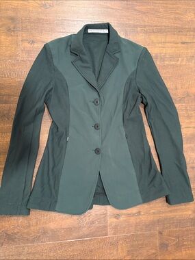 RJ Classics children’s mesh show coat hunter green 18R